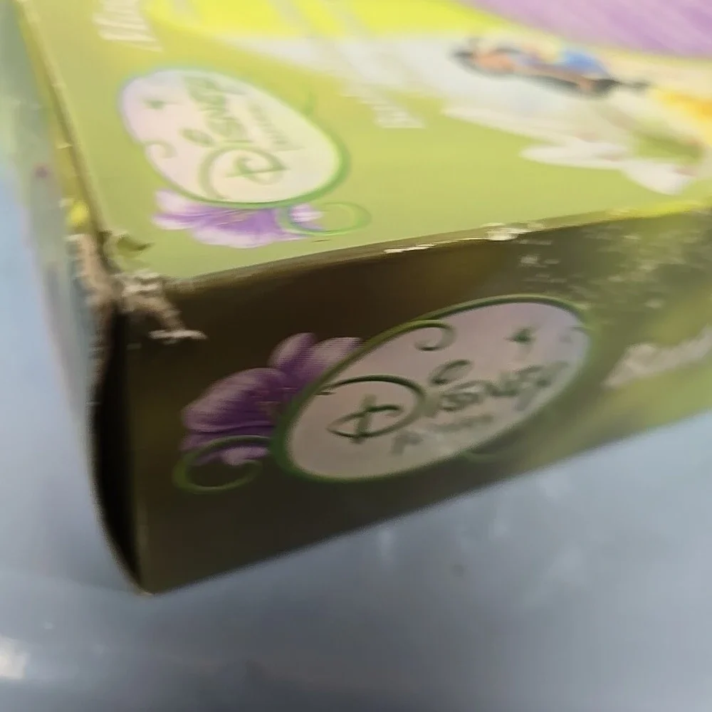 Disney Fairies Bath Time Gift Set Character Pouf Body Wash Body Lotion Bath Tint